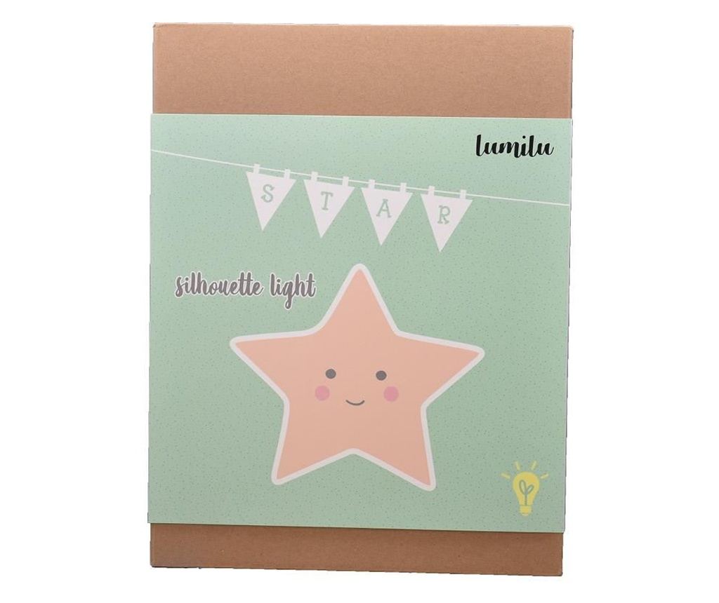 Reer Lumilu Silhouette Zvijezda LED noćno svjetlo, podesiva svjetlina i timer, oblik zvijezde - 9