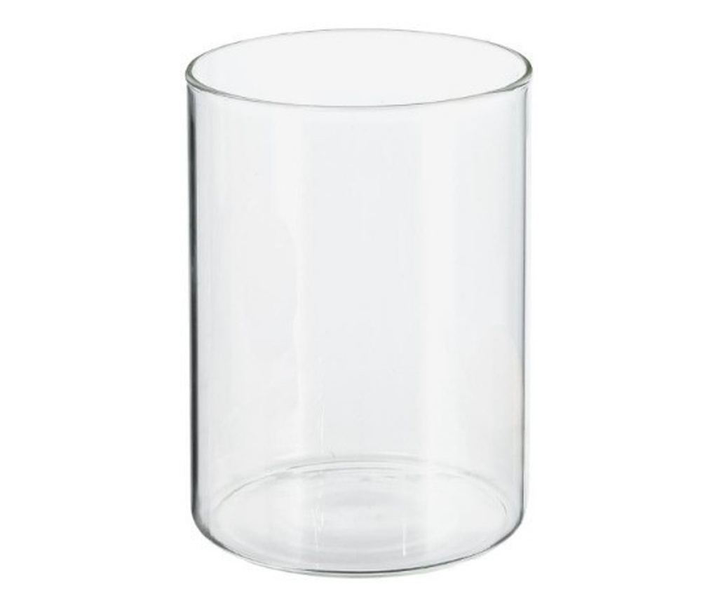 Recipient 5Five Woods, 1000 ml, sticla borosilicata, capac lemn arbore de cauciuc,  10 x H18 cm - 3