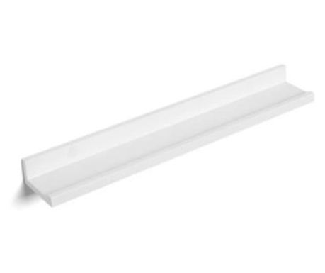 Σετ 2 etajere perete Home&Styling Collection, polipropilena, 45x10 cm, alb
