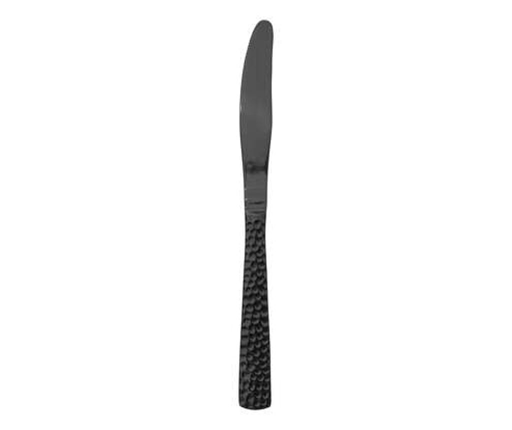 Set tacamuri aur negru negre 24 piese otel inoxidabil 21x2.5x0.2 cm - 3