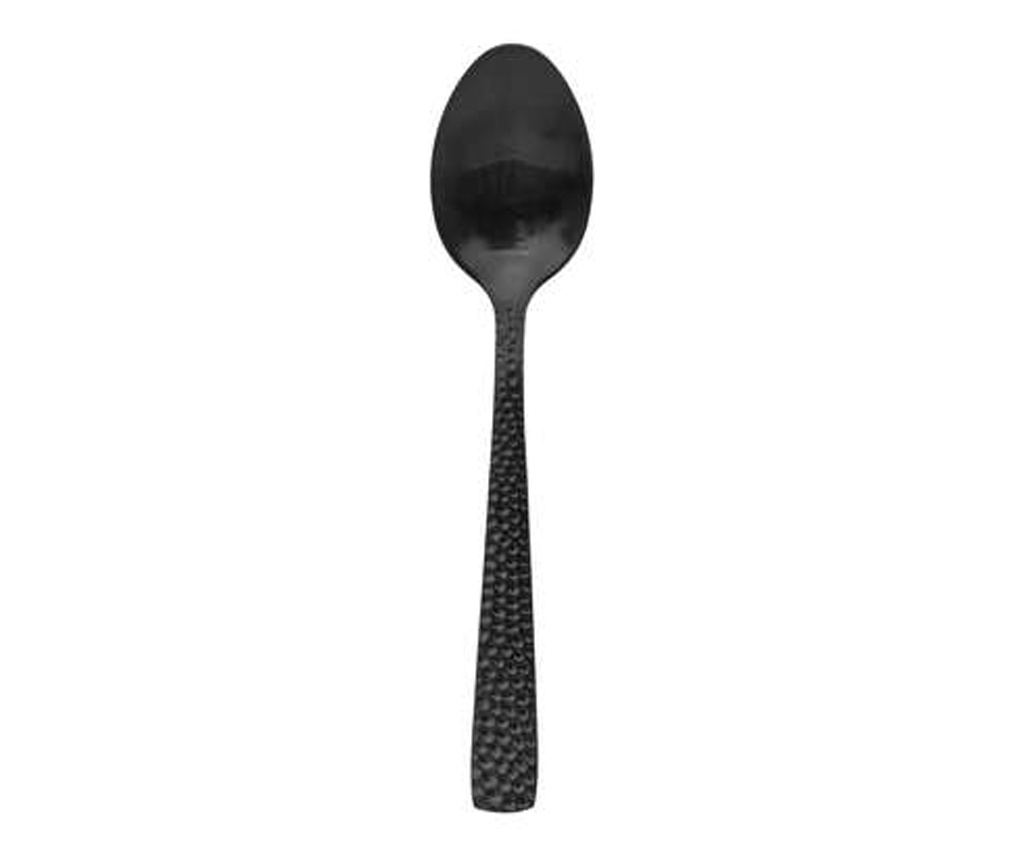 Set tacamuri aur negru negre 24 piese otel inoxidabil 21x2.5x0.2 cm - 5