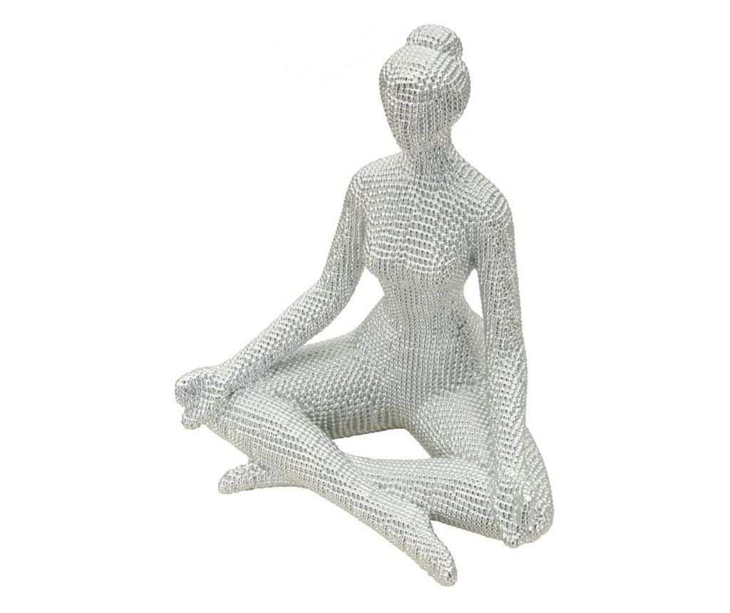Dekoracija Žena Bijela 21 cm - 3