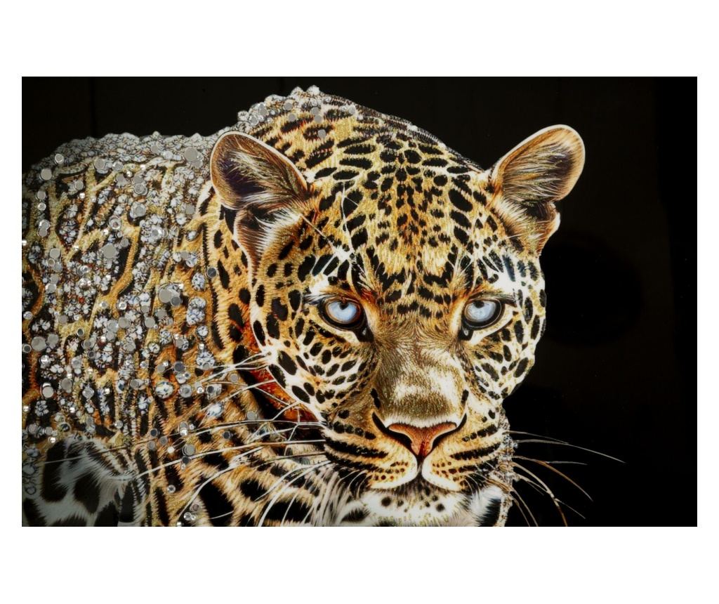 Zidna umjetnost Jaguar crna 82 cm - 2