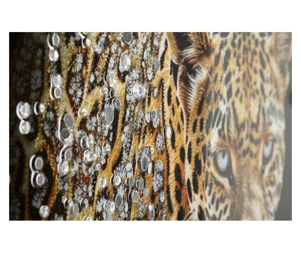 Zidna umjetnost Jaguar crna 82 cm - 3