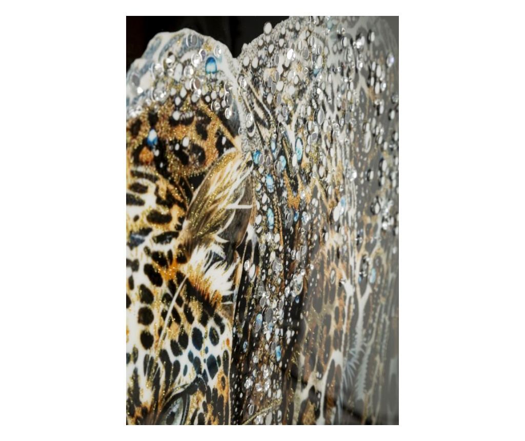Zidna umjetnost Jaguar Crna 82 cm - 3