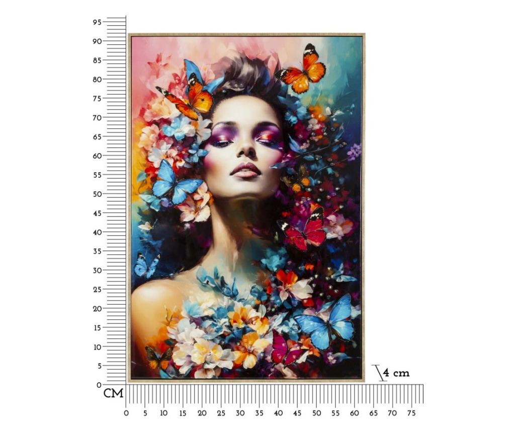 Zidna umjetnost Marty Blue 62 cm - 7