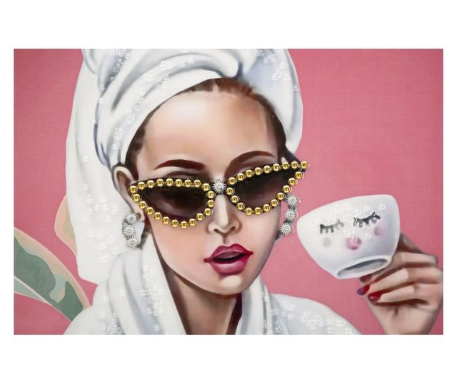 ЛАКИРАНА ПЛАТНЕНА ЛУКСОЗНА СПА КАРТИНА С РАМКА -В- СМ 82X4X82