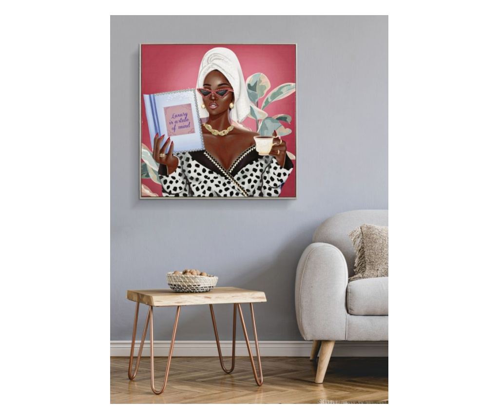 Zidna umjetnost Luxy Pink 82 cm - 7