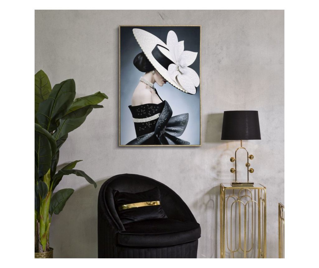 Zidna umjetnost Marty Black 62 cm - 6