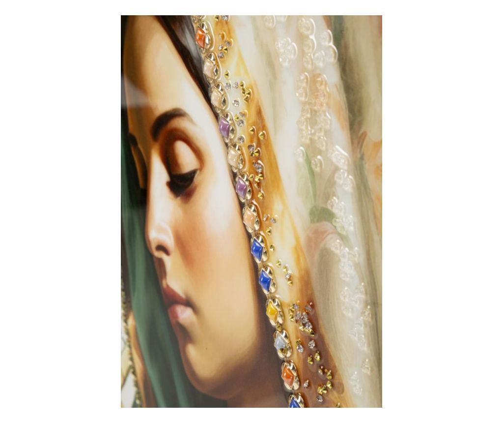 Zidna umjetnost Madonna Žuta 72 cm - 7