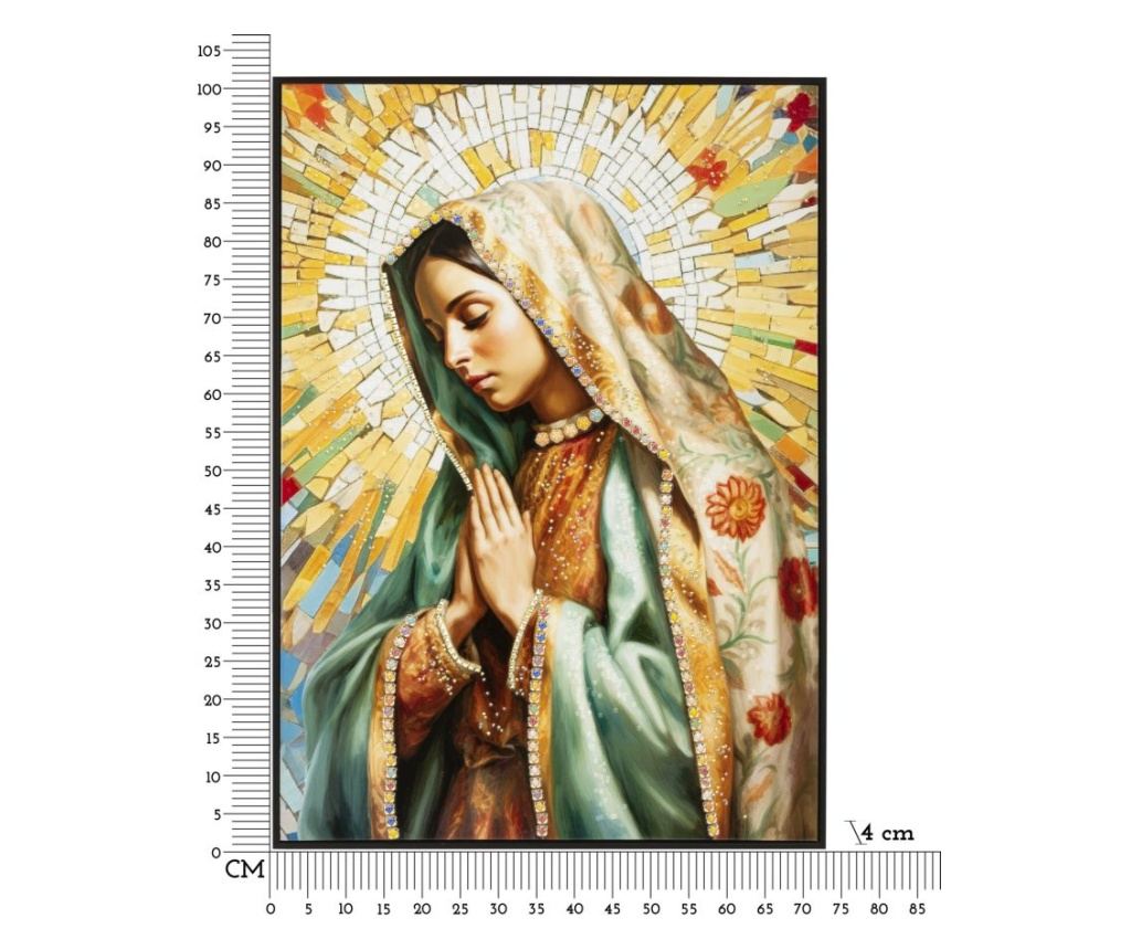 Zidna umjetnost Madonna Žuta 72 cm - 11