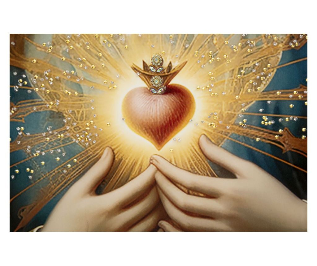 Zidna umjetnost Madonna Gold 72 cm - 3