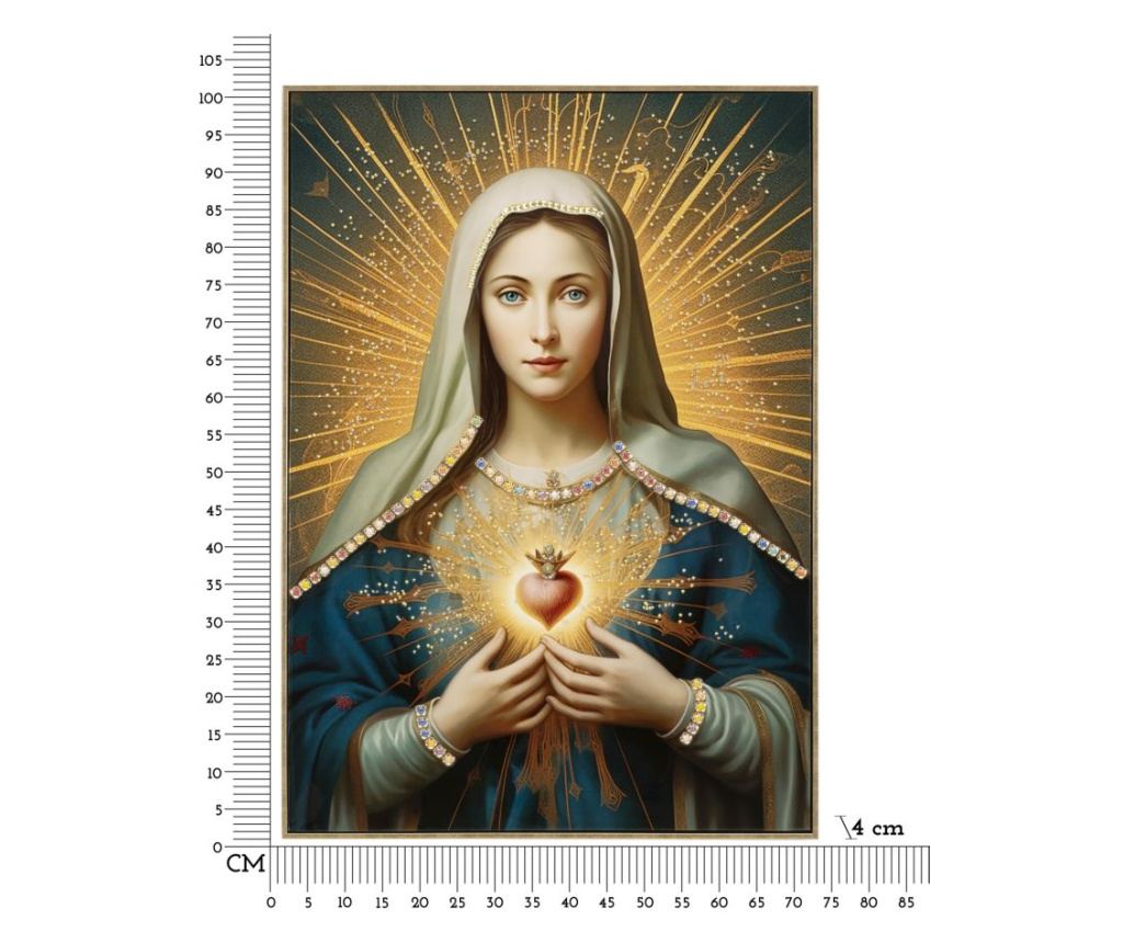Zidna umjetnost Madonna Gold 72 cm - 7