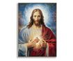 Zidna umjetnost Isus Plava 72 cm thumbnail 1