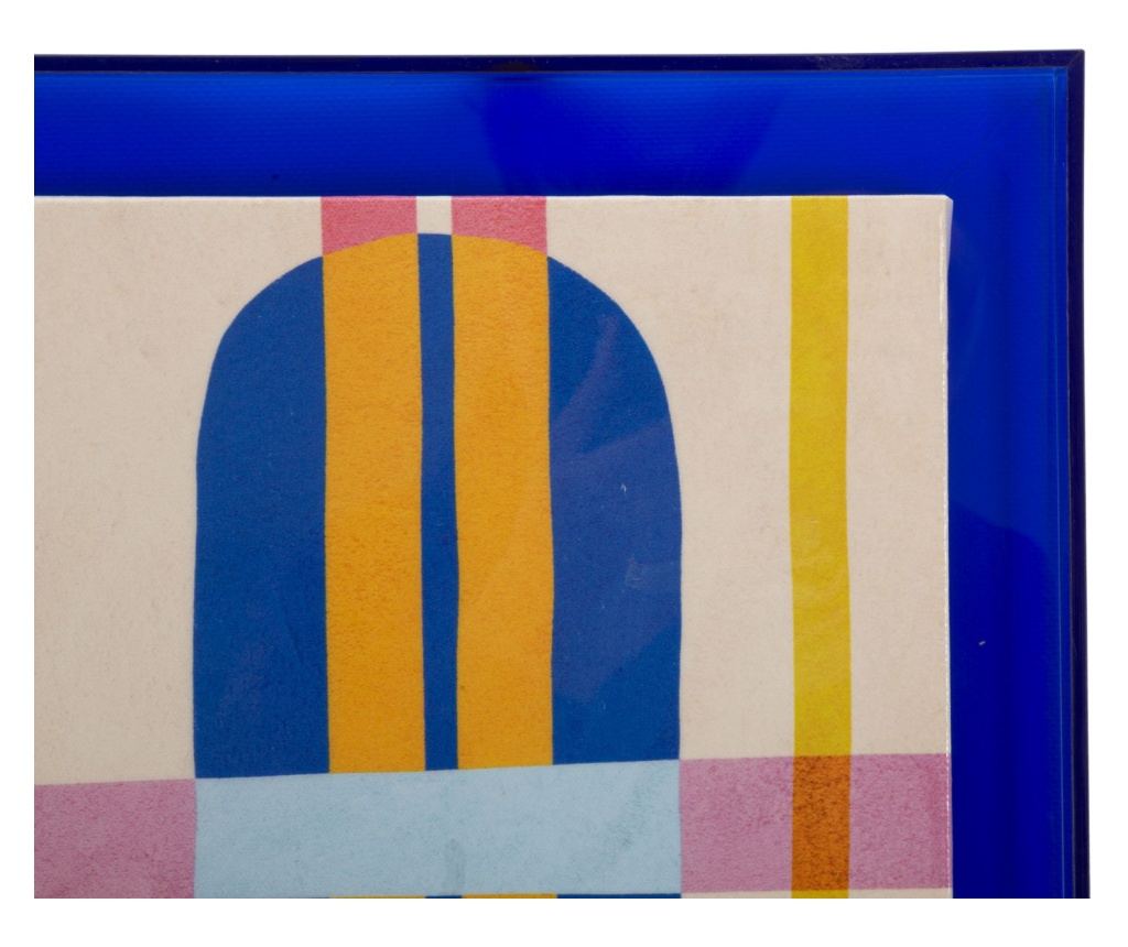 MODIS SA OKVIROM LAKIRANI PRINT NA PLATNU -B- CM 60X3,3X80 - 3