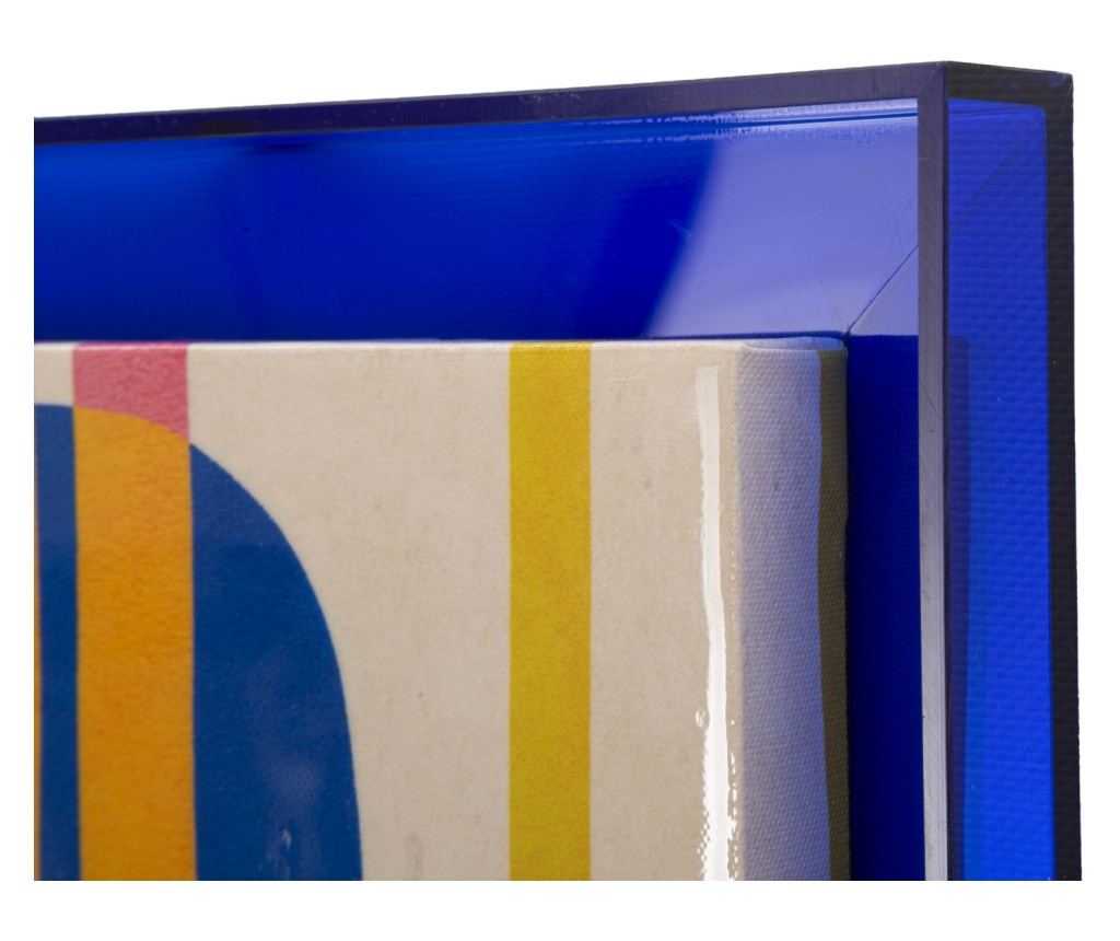 MODIS SA OKVIROM LAKIRANI PRINT NA PLATNU -B- CM 60X3,3X80 - 4