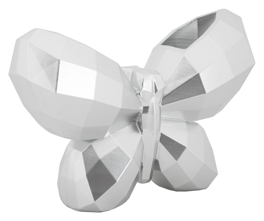 Vaza Leptir Srebrna 23 cm - 2
