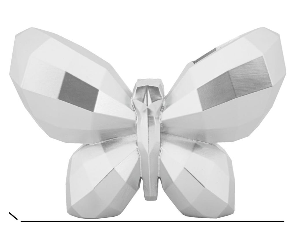 Vaza Leptir Srebrna 23 cm - 6