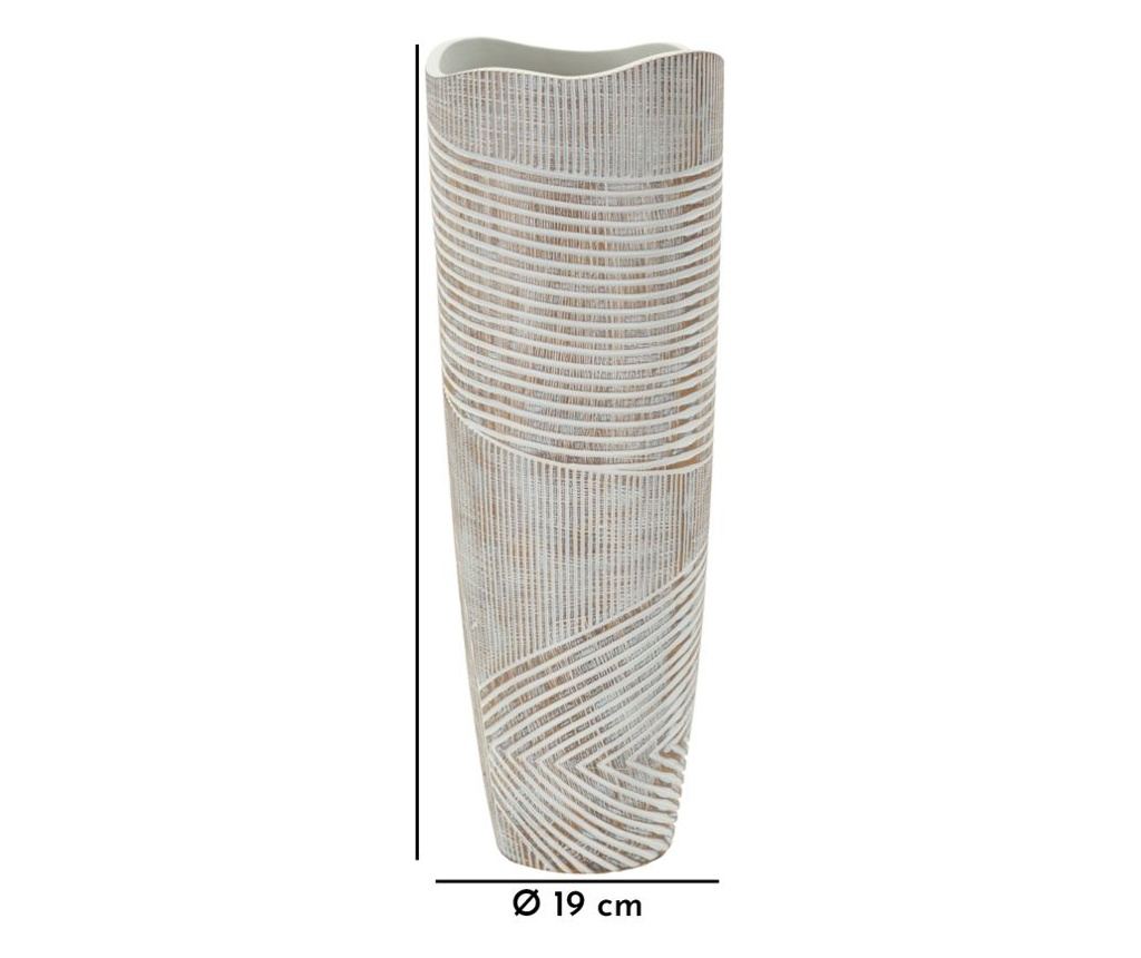 Vaza Woody Bež 19 cm - 7