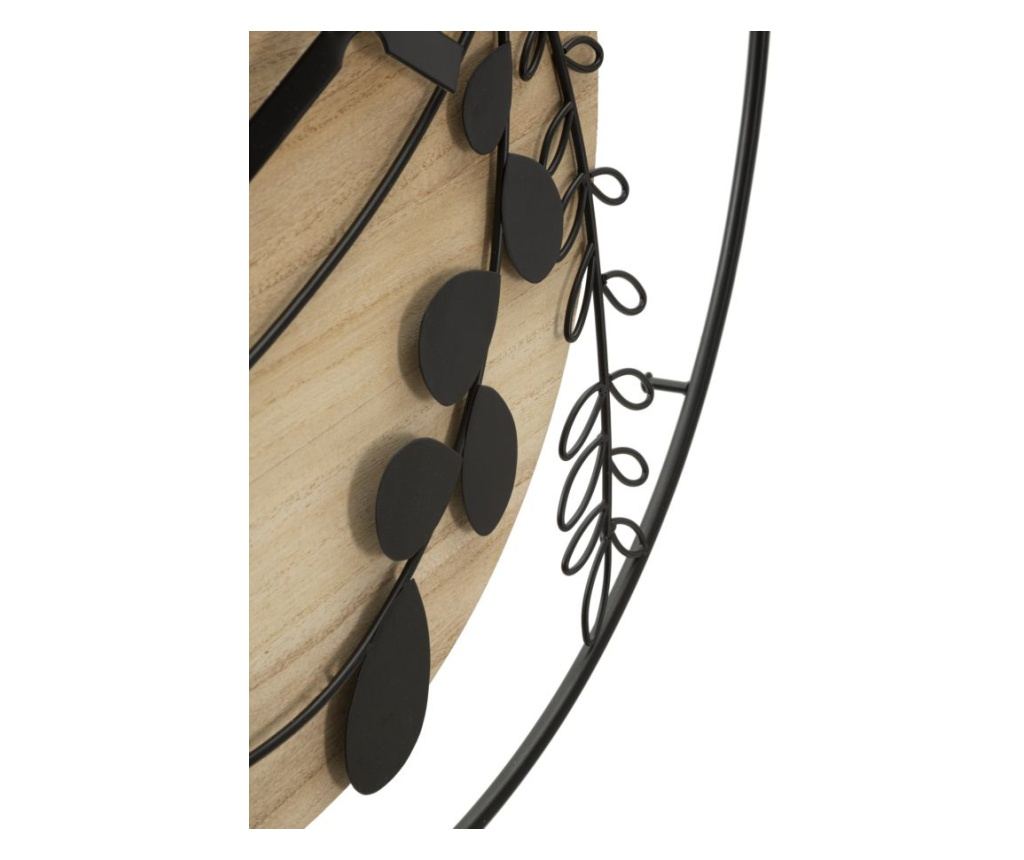 Elegantni crni sat 60 cm - 4