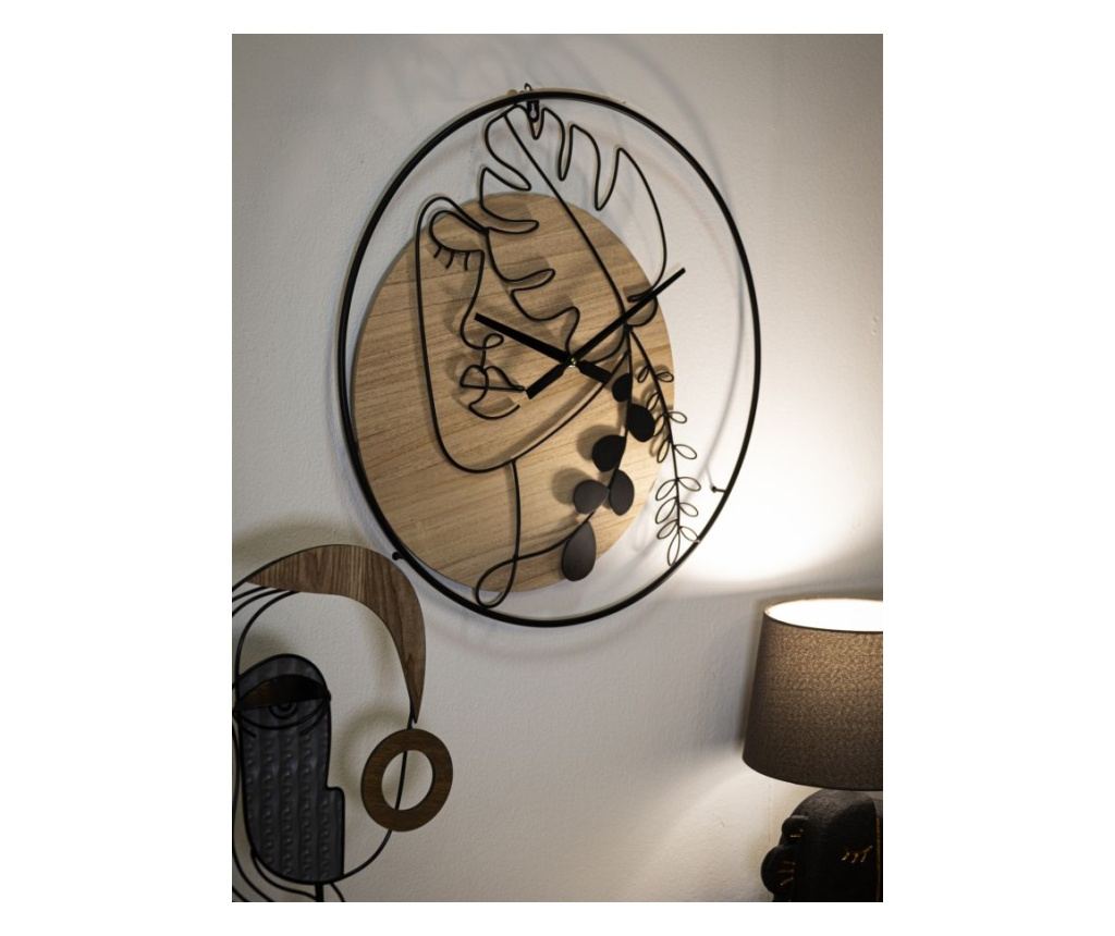 Elegantni crni sat 60 cm - 5
