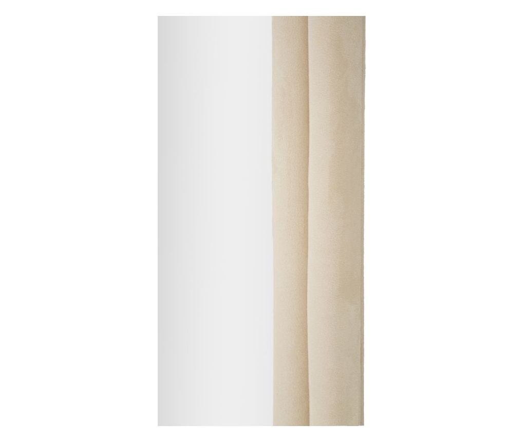 Zidno ogledalo Cloe bež 60 cm - 3