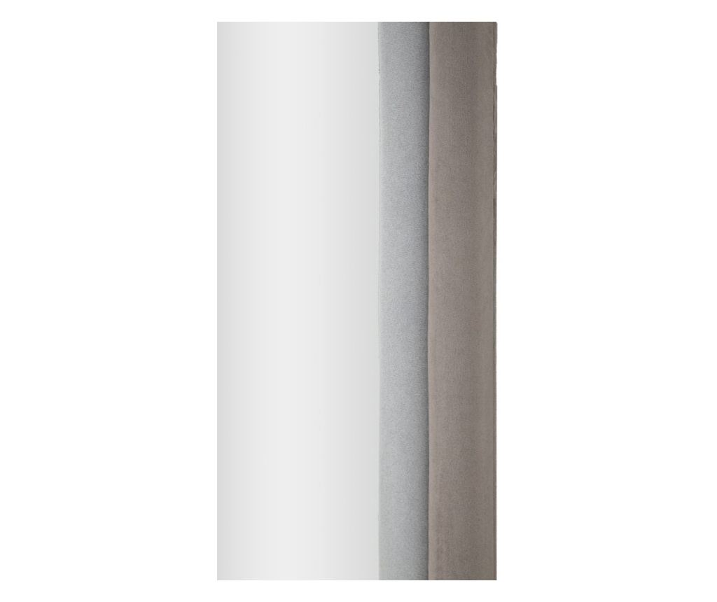 Zidno ogledalo Cloe sivo 60 cm - 3