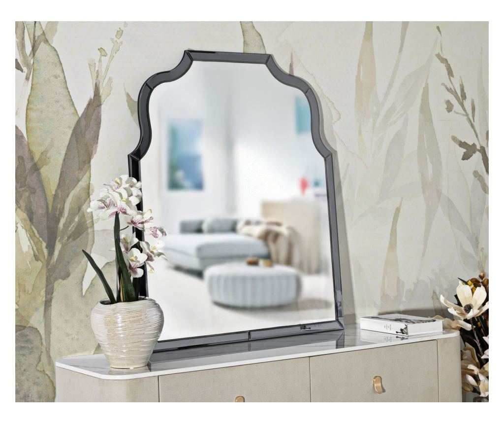 Zidno ogledalo Ankara sivo 85 cm - 7