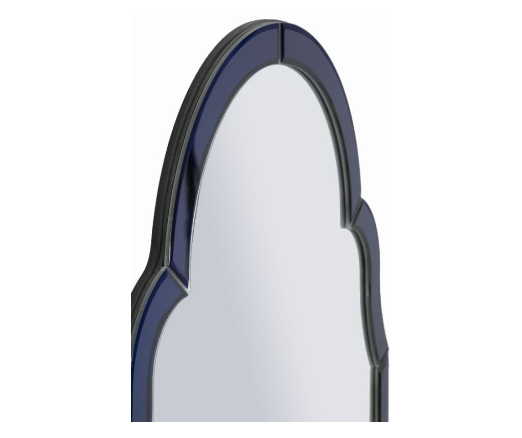Zidno ogledalo Tangier plavo 47 cm - 2