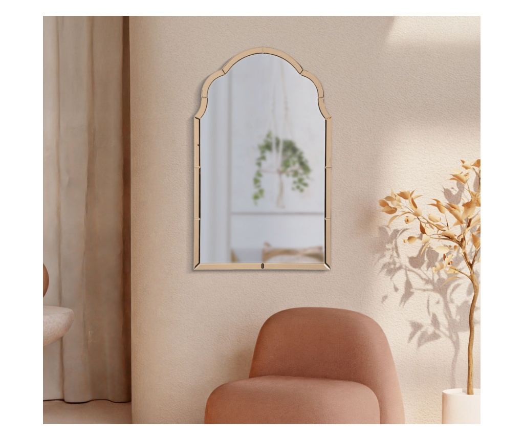 Zidno ogledalo Tangier ružičasto 62 cm - 7