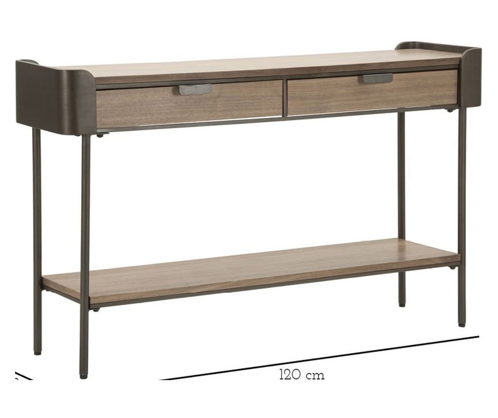 Konzolni stolić Toronto zeleni 120 cm - 9