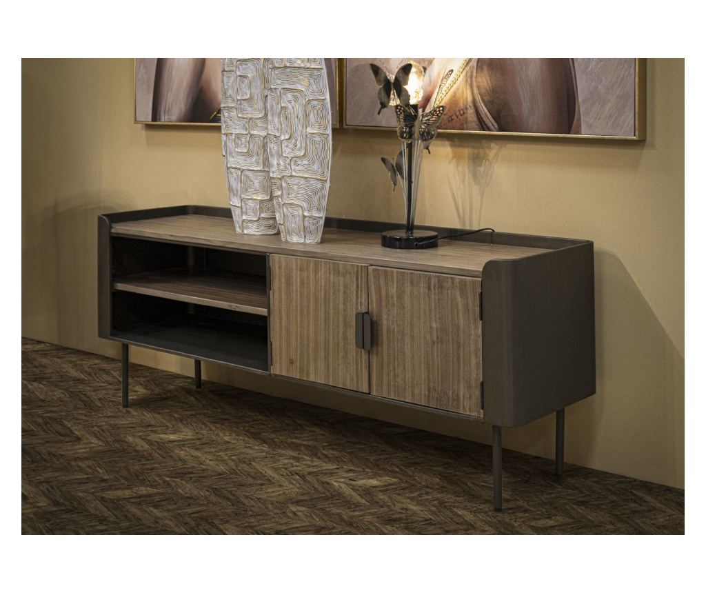 TV stalak Toronto zeleni 150 cm - 8