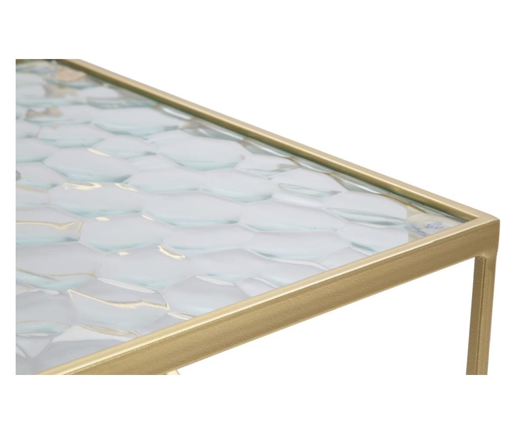 Stolić za kavu Glassy Gold 32 cm (2 kom) - 3