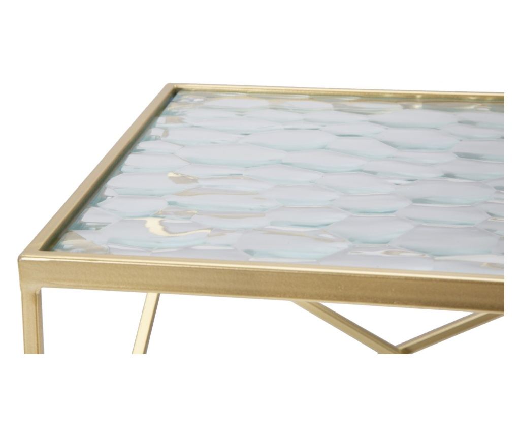 Stolić za kavu Glassy Gold 32 cm (2 kom) - 6