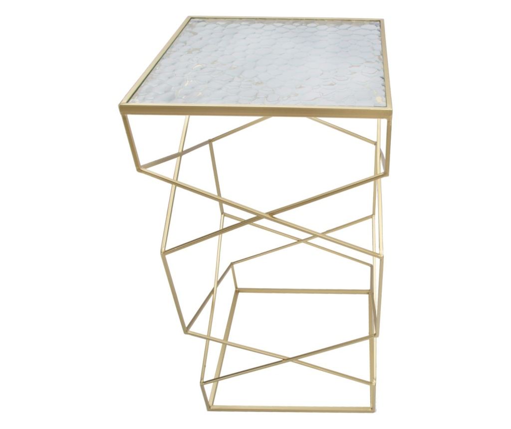 Stolić za kavu Coppia Gold 50 cm (2 kom) - 2
