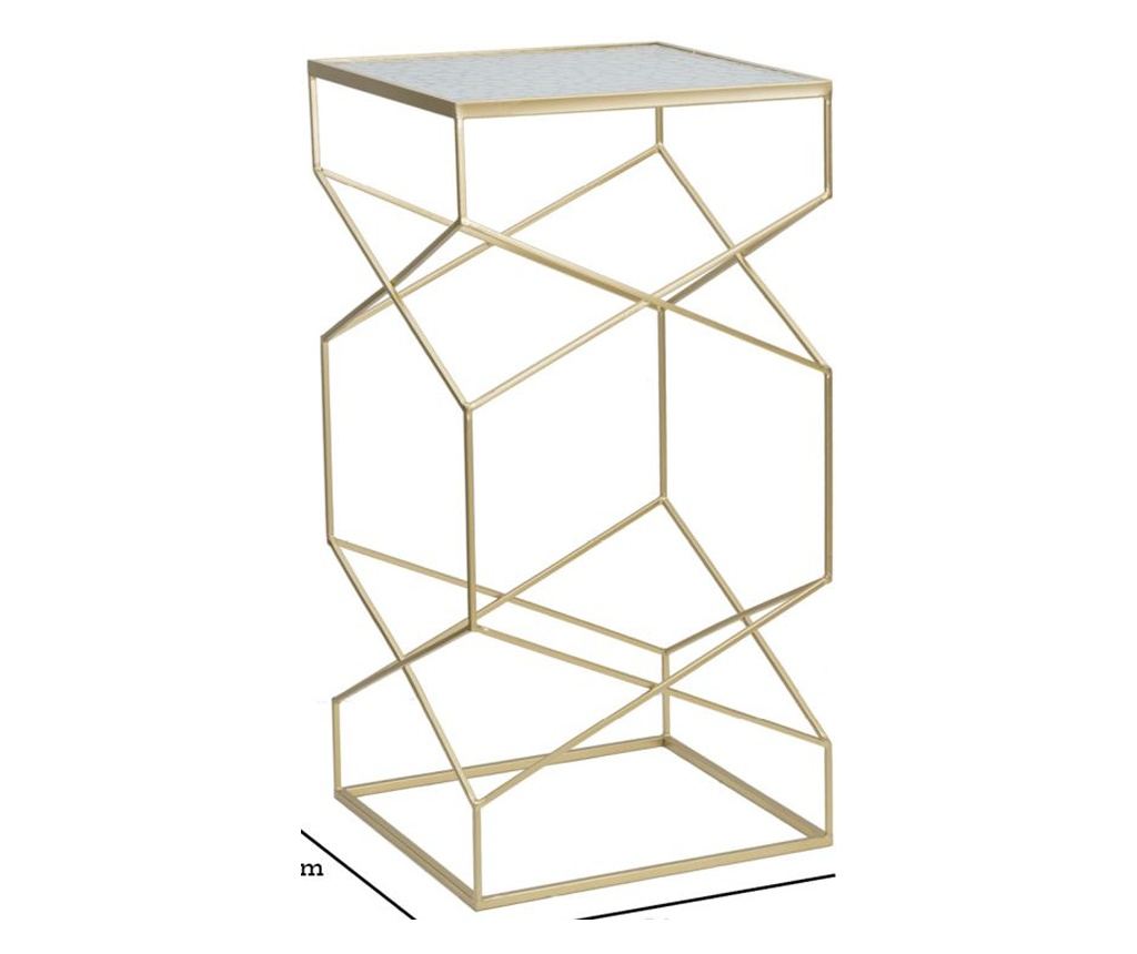 Stolić za kavu Coppia Gold 50 cm (2 kom) - 8
