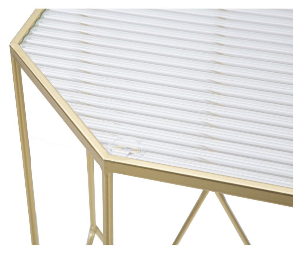 Stolić za kavu Newy Gold 50 cm (2 kom) - 5