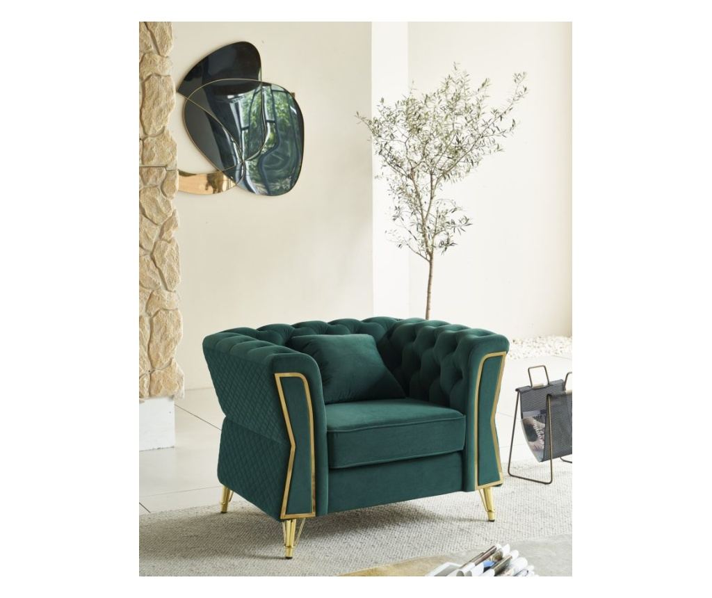 Fotelja Emy Zelena 104 cm - 12