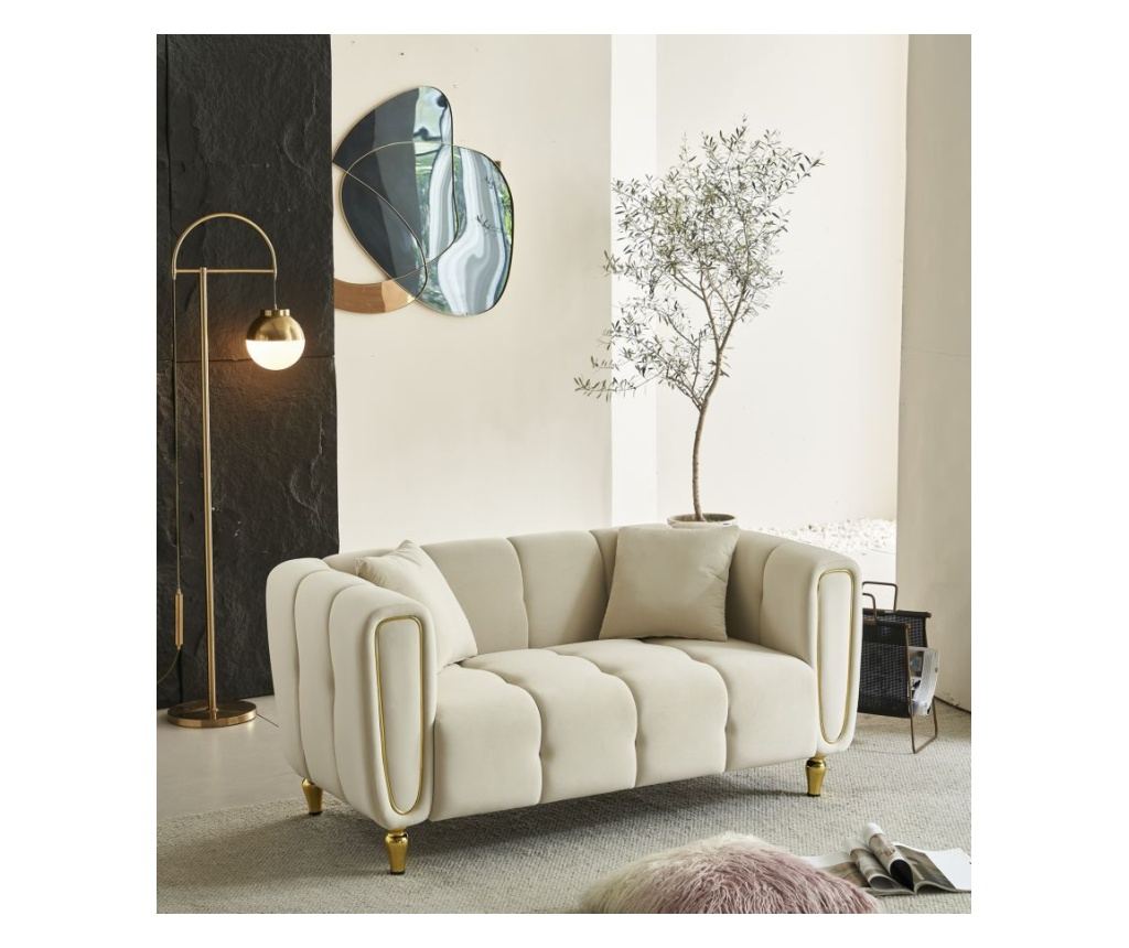 Sofa Alma Bež 81 cm - 11