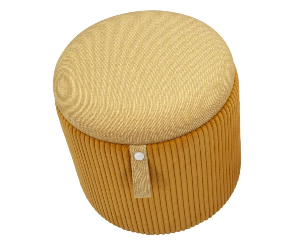 Пуф Bolzano жълт 38 см (2 бр.) - 2