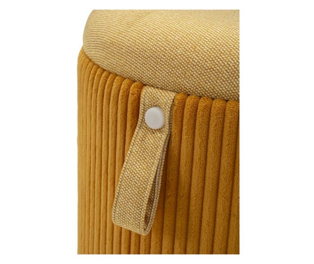 Пуф Bolzano жълт 38 см (2 бр.)