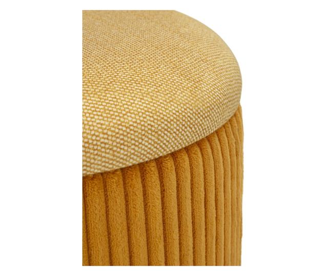 Пуф Bolzano жълт 38 см (2 бр.)