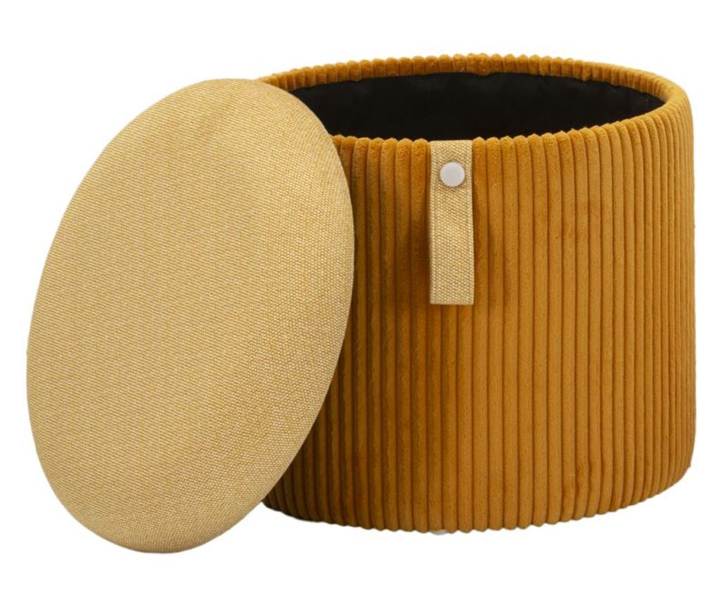 Пуф Bolzano жълт 38 см (2 бр.) - 6