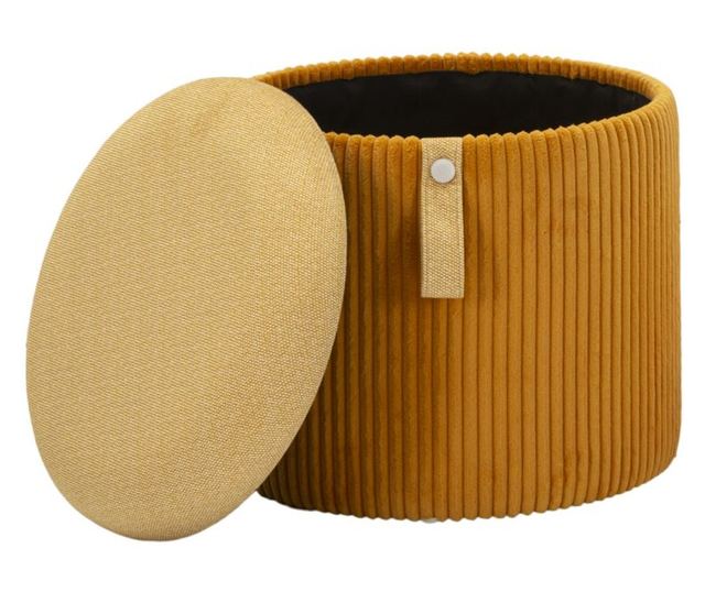 Пуф Bolzano жълт 38 см (2 бр.)