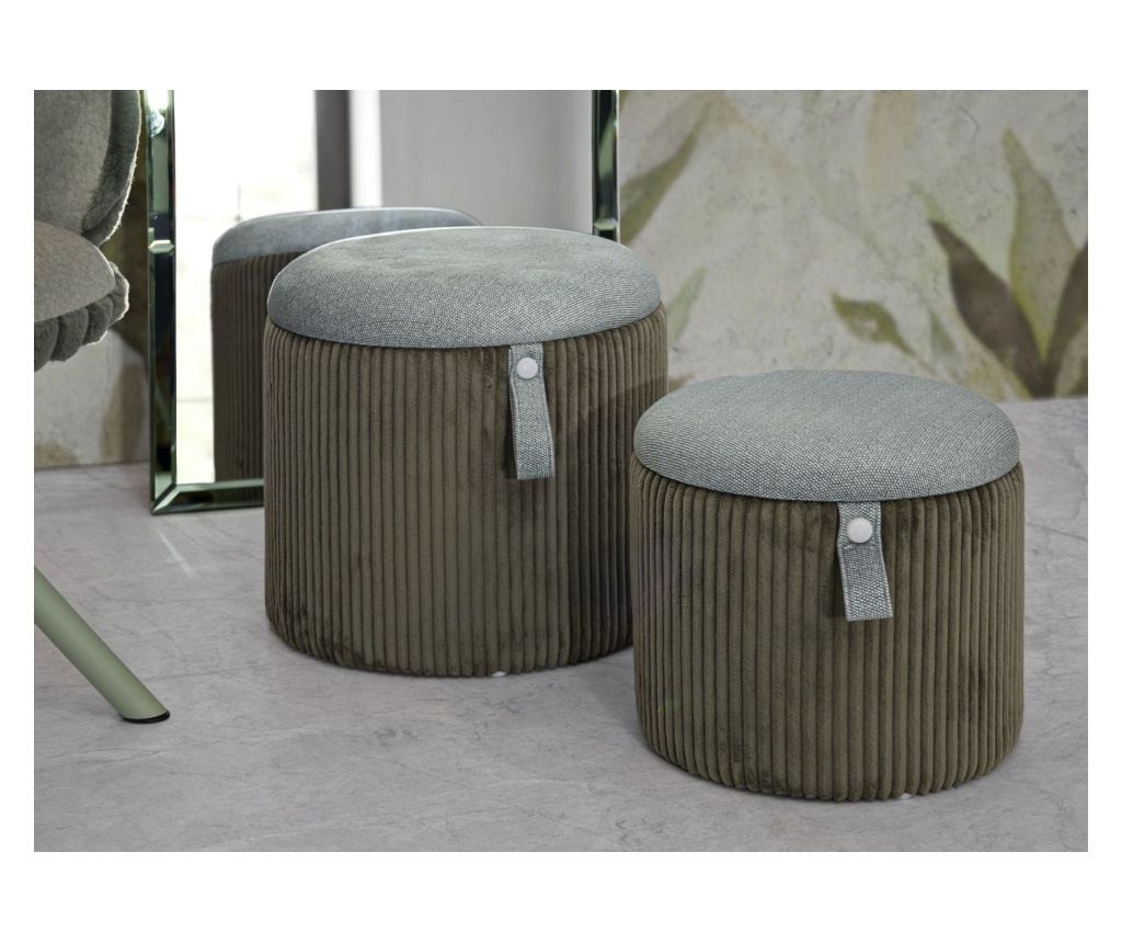 Puf Bolzano Zeleni 38 cm (2 kom) - 8