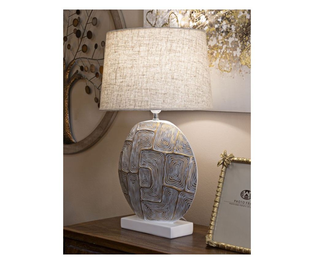 Stolna Lampa Eclips Zlatna 38 cm - 6