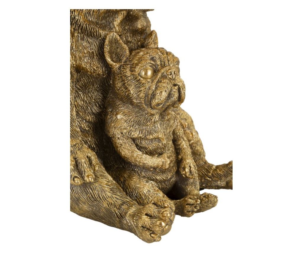 Stolna svjetiljka Pas Zlatna 26 cm - 4