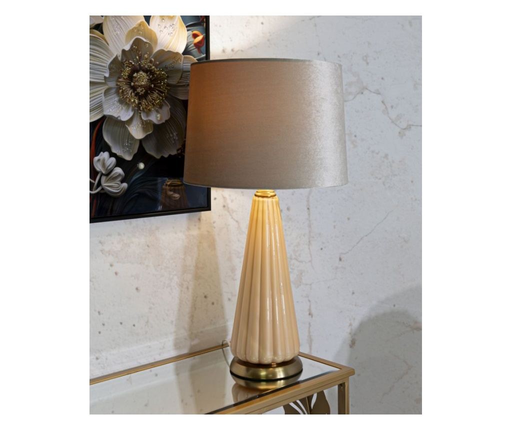 Stolna Lampa Perly Bež 37 cm - 6