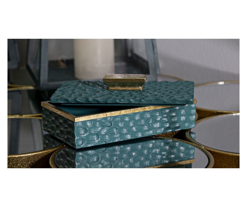 Držač svijeće Grent zeleni 19 cm - 6