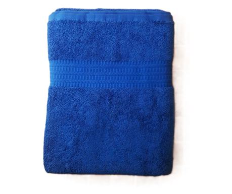Хавлиена кърпа Rise Jacquard - 100% Памук, 50x90 см, 500g/m², синя